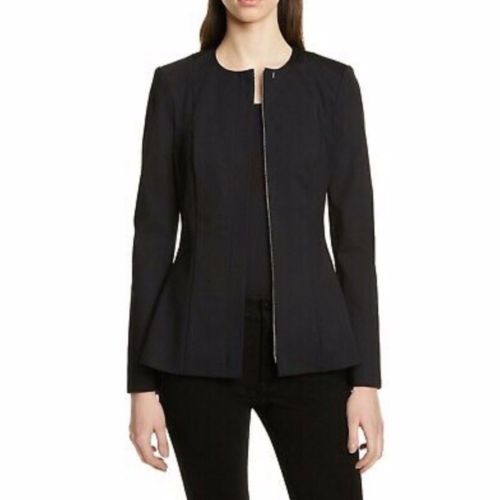 NWT $495 Theory Movement Peplum Jacket in Size 4!
